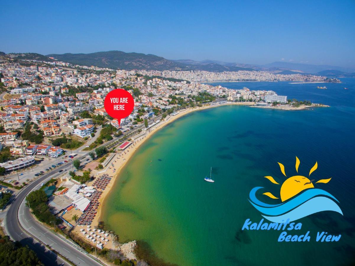Kalamitsa Beach View Cavala Exterior foto