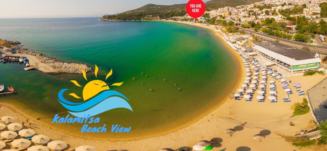 Kalamitsa Beach View Cavala Exterior foto
